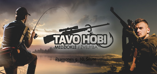 'TavoHobi' Žvejybos, Medžioklės reikmenys, Fejerverkai, Valtys.