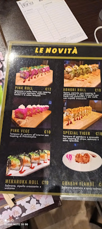 Hana à Taranto menu