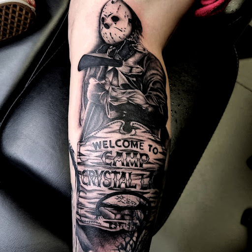 Explore marvin the martian tattoo ideas, creative tattoo ideas in Gadsden, available at Sacred Art Tattoo Company