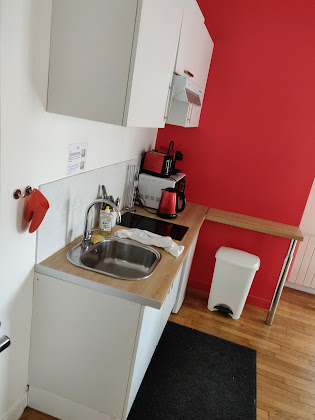 Cuisine Appartement de vacances APPART'HOTEL HOME SWEET ROUEN CATHEDRALE 76000 Rouen