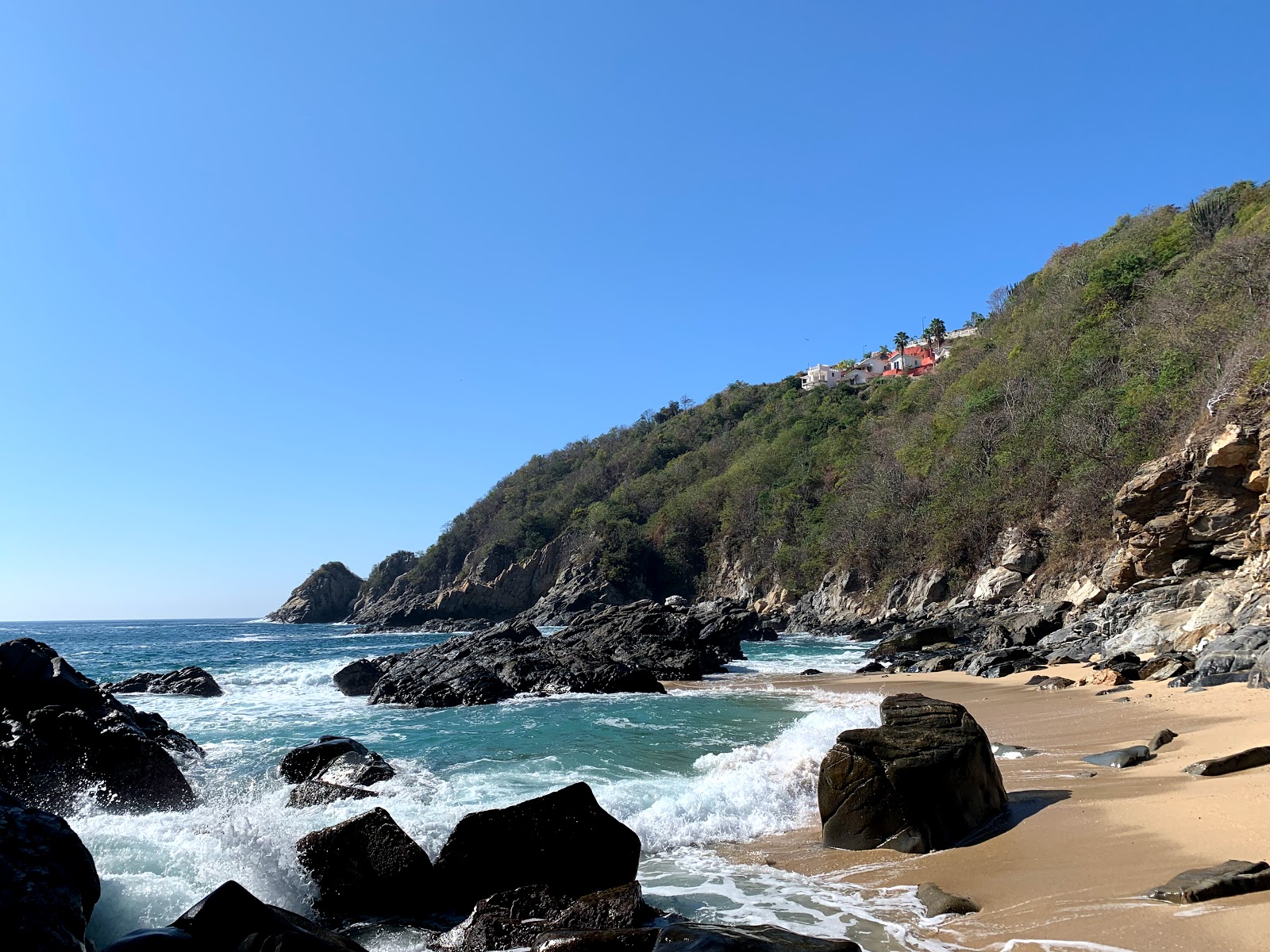 Foto di Playa Mina del Angel ubicato in zona naturale