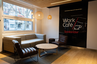 santander work cafe | banco santander imagen