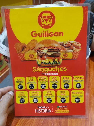 Opiniones de Guilligan - hamburguesas y salchipapas en Lima - Hamburguesería