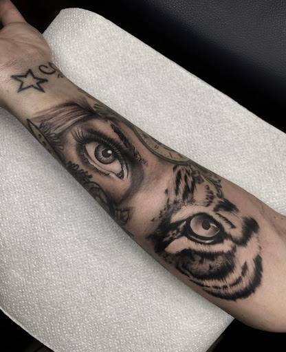 Explore tattoo ideas for sons, creative tattoo ideas in Wichita Falls, available at Firme Copias Tattoo shop