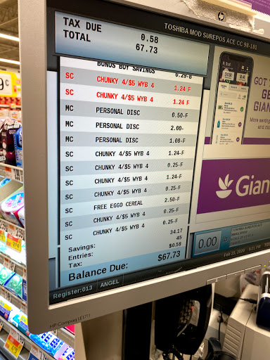 Grocery Store «Giant Food», reviews and photos, 8905 Belair Rd, Nottingham, MD 21236, USA