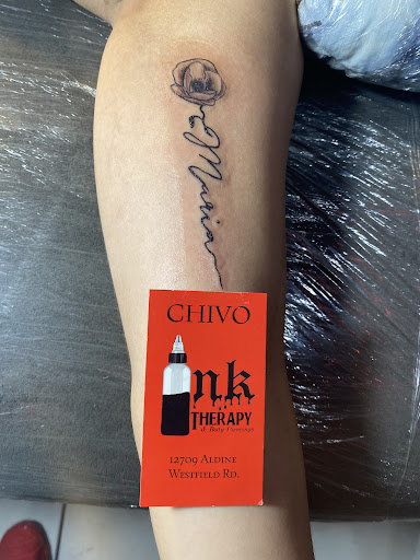 Explore gladiolus tattoo ideas, creative tattoo ideas in Houston, available at Ink therapy & Body piercings