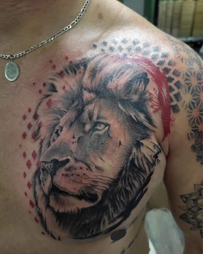 Explore full back tattoo ideas for men, creative tattoo ideas in Valdosta, available at Acid Ink Tattoos
