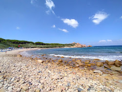 Spiaggia di Cala Canneddi'in fotoğrafı çok temiz temizlik seviyesi ile