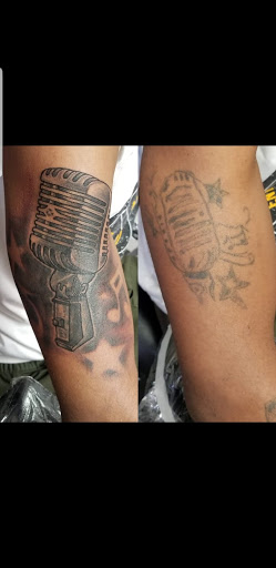 Explore viking sleeve tattoo ideas, creative tattoo ideas in Richmond, available at Captured Moment Tattoos