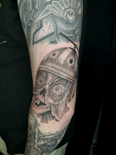 Explore greek tattoos ideas, creative tattoo ideas in Kingsland, available at Second Skin Tattoo