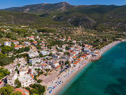 Foto von Porto Germeno Strand mit sehr sauber Sauberkeitsgrad
