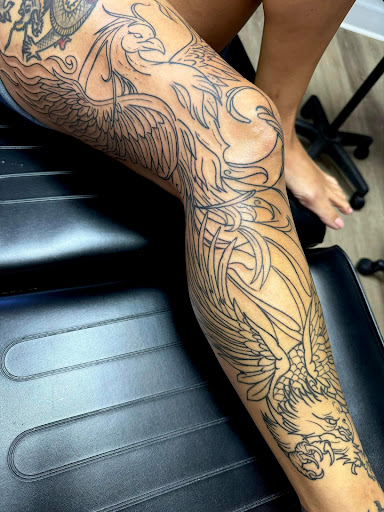 Explore cool tattoo sleeve ideas for men, creative tattoo ideas in Largo, available at 3rd Eye Tattoo