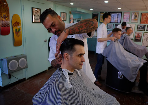 Barber Shop «The Stepping Razor Barbershop», reviews and photos, 952 Flushing Ave, Brooklyn, NY 11206, USA