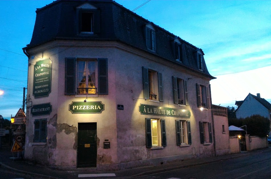 À La Halte de Chaponval à Auvers-sur-Oise (Val-d'Oise 95)