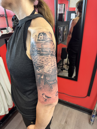 Explore elephant tattoos ideas, creative tattoo ideas in Waynesboro, available at Hessoms Ink