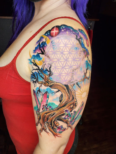 Explore pink floyd tattoo ideas, creative tattoo ideas in Albuquerque, available at Relic Tattoo Co.