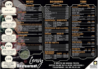 Menu / carte de L'Envy Restaurant à Notre-Dame-de-la-Mer