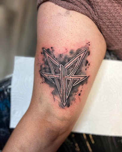 Explore father son tattoos ideas, creative tattoo ideas in Conowingo, available at In Bloom Tattoo