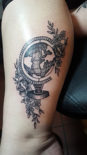 Explore design tattoo ideas for men, creative tattoo ideas in Orange Park, available at Big City Tattoo and Piercing