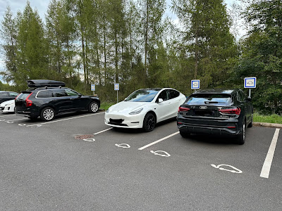 Station de recharge pour véhicules électriques à Niderhoff
