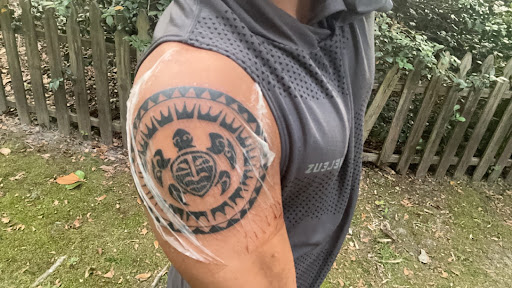 Explore ring finger tattoo ideas, creative tattoo ideas in Summerville, available at Blackwater Tattoo Co.