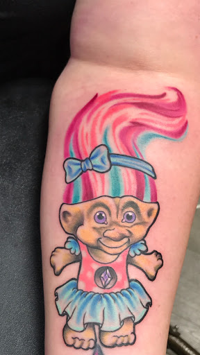 Explore fear tattoo ideas, creative tattoo ideas in Gadsden, available at Old School Ink Electric Tattooing