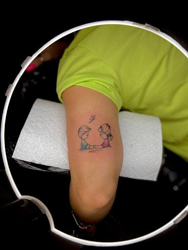 Explore mens travel tattoo ideas, creative tattoo ideas in Miami, available at INKAHOLIK TATTOOS