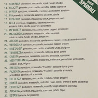 Menu / carte de La Capricciosa Cavaion - Pizzeria al taglio da asporto à Cavaion Veronese