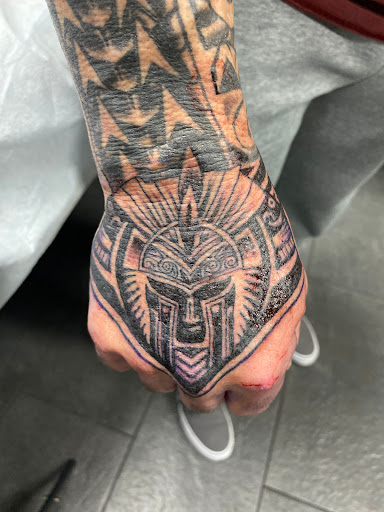 Explore marvel black panther tattoo ideas, creative tattoo ideas in Summerville, available at Blackwater Tattoo Co.