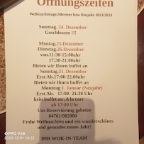 Menu du China-Restaurant Wok In à Bremervörde