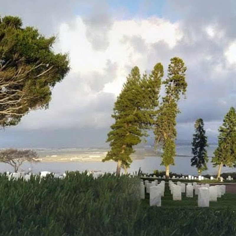 Cabrillo Memorial Highway & Ft Rosecrans Cemetery Gate