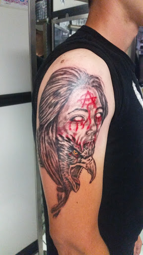 Explore animal crossing tattoo ideas, creative tattoo ideas in Erie, available at EliKingInk