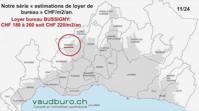 Rezensionen über Vaudburo Sàrl, locations commerciales, bureaux, halles à Lausanne et Vaud in Lausanne - Immobilienmakler