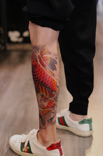 Explore heartagram tattoo ideas, creative tattoo ideas in New York, available at CJ Tattoo