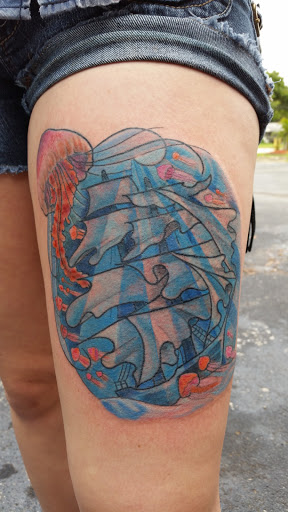 Explore kokushibo tattoo ideas, creative tattoo ideas in Clearwater, available at Moniques Body Art