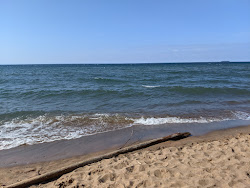Foto von Meyers Beach mit lange, gerade küste