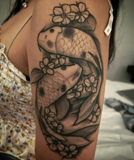 Explore side finger tattoo ideas, creative tattoo ideas in Snohomish, available at Unknown Tattoo Co.