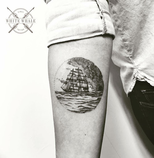 Explore dead inside tattoo ideas, creative tattoo ideas in Cincinnati, available at White Whale