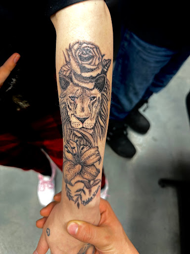 Explore dodgers tattoo ideas, creative tattoo ideas in Anchorage, available at HardLines Tattoo & Design