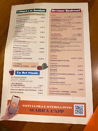 Restaurant Dispensa Emilia Le Gru à Grugliasco (le menu)