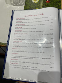 Pizzeria Pizzeria Ristorante Centrale SAPORE DELL'INDIA à Arsiè (la carte)