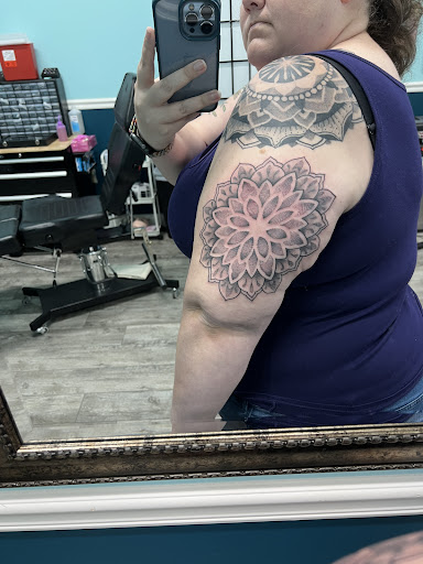 Explore healing tattoo ideas for females, creative tattoo ideas in Abingdon, available at Lone Sparrow Tattoo Shop