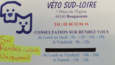 Cabinet vétérinaire Bottin Jamin à Bouguenais