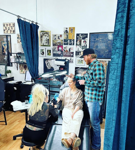 Explore caterpillar tattoo ideas, creative tattoo ideas in Belgrade, available at The Loyal Sparrow Tattoo and Piercing