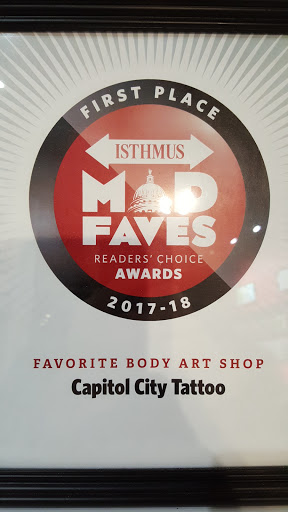 Tattoo Shop «Capitol City Tattoo LLC», reviews and photos, 1349 Williamson St, Madison, WI 53703, USA