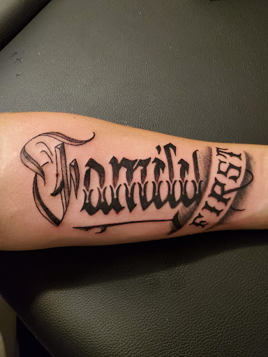 Explore minimalist tattoo ideas for men, creative tattoo ideas in Inverness, available at The Perfect Spot Tattoos