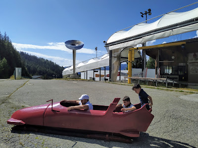 Bobsleigh La Plagne Piste Olympique de la Plagne à Mâcot-la-Plagne