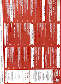 Menu / carte de Restaurant - Seigneurie-Leval 90 à Leval