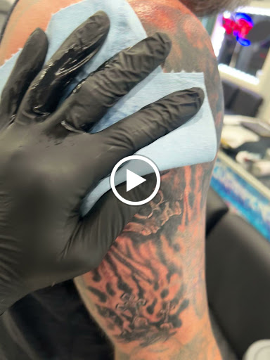 Explore alpha male tattoo ideas, creative tattoo ideas in Port Aransas, available at Island Ink studio