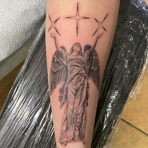Explore wiccan tattoo ideas, creative tattoo ideas in Saint Augustine, available at Ms. Deborahs Fountain of Youth Tattoo & Body Piercing